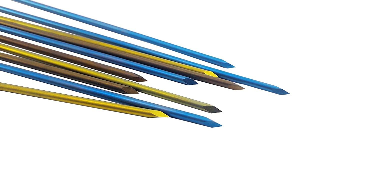 Double Ended Titanium Premium Quality K Wire 6 Inch (Set of 50pcs) 1.5MM