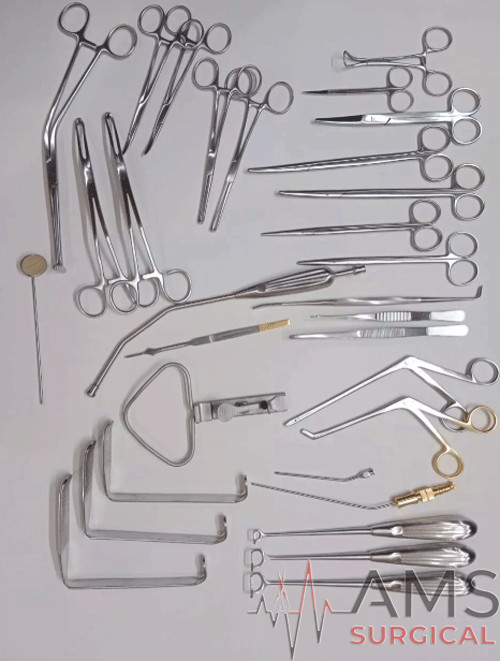 Tonsil & Adenoid Tray 30 Pcs Set Surgical Instruments Fine Quality