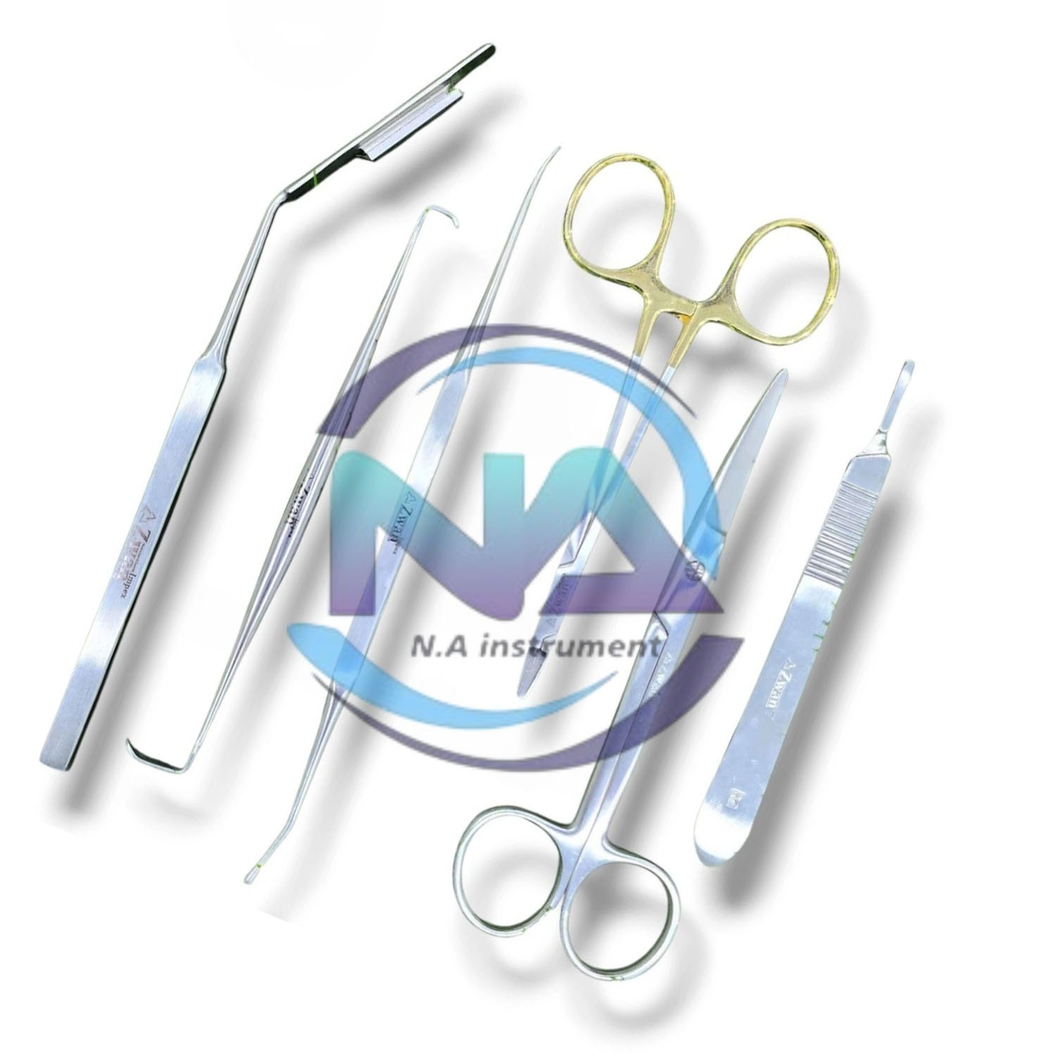 Basic Carpal Tunnel Syndrome Release Hand Palm Surgery Instrumentation Set of 6p