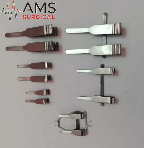Micro Acland Surgery Vessel Clamps Sets For Plastic Surgery & Neurosurgery