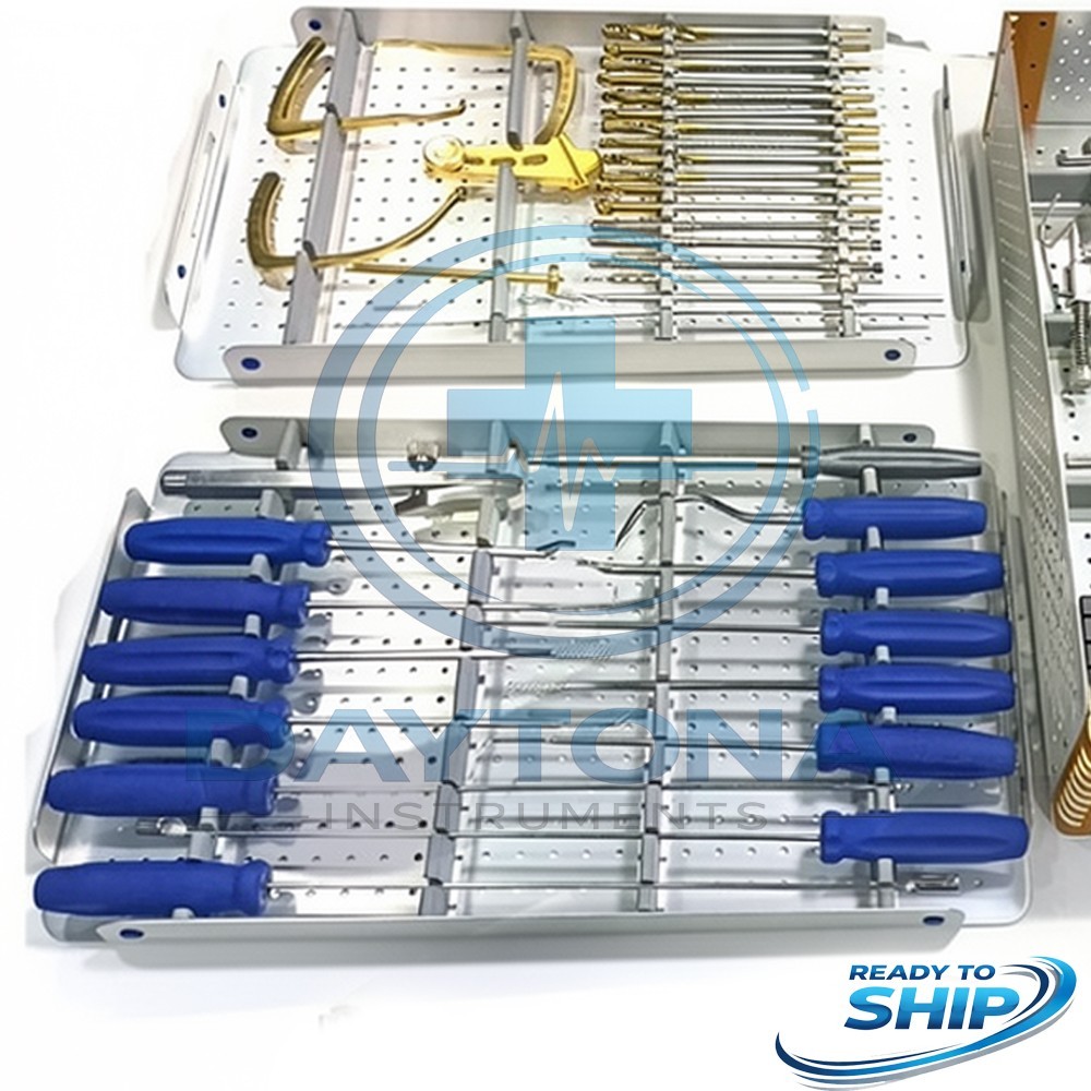 ACL PCL Knee Arthroscopy Surgery Instruments Set Of 48 Pcs A+ Quality