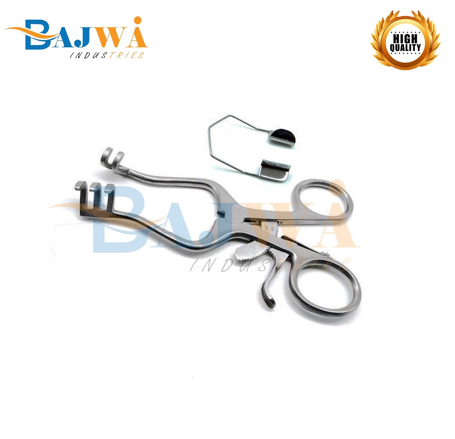 Eye Ophthalmic Scissors Retractors Forceps Speculum Surgical Premium Set of 15