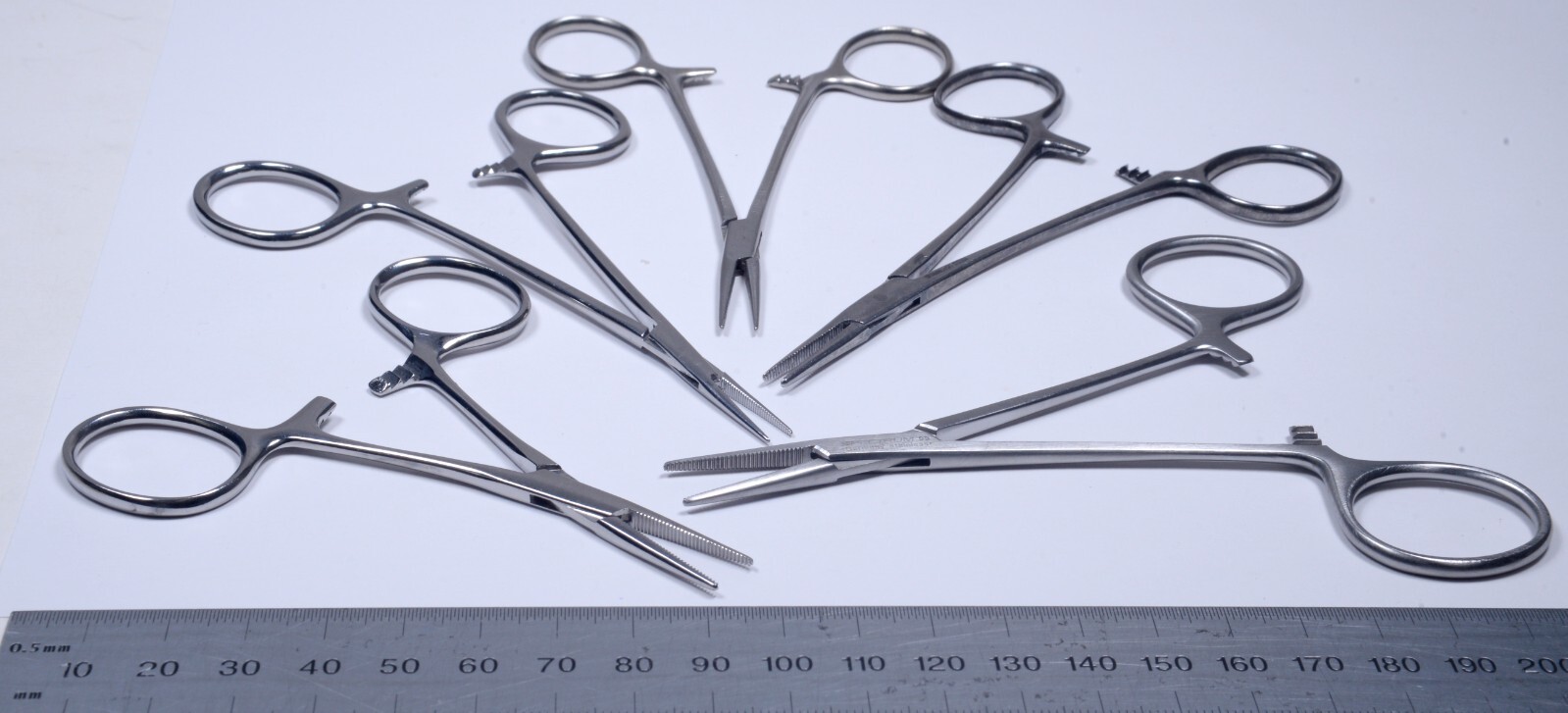 5X Halsted Mosquito Forceps 4″ & 5″ Stainless Surgical
