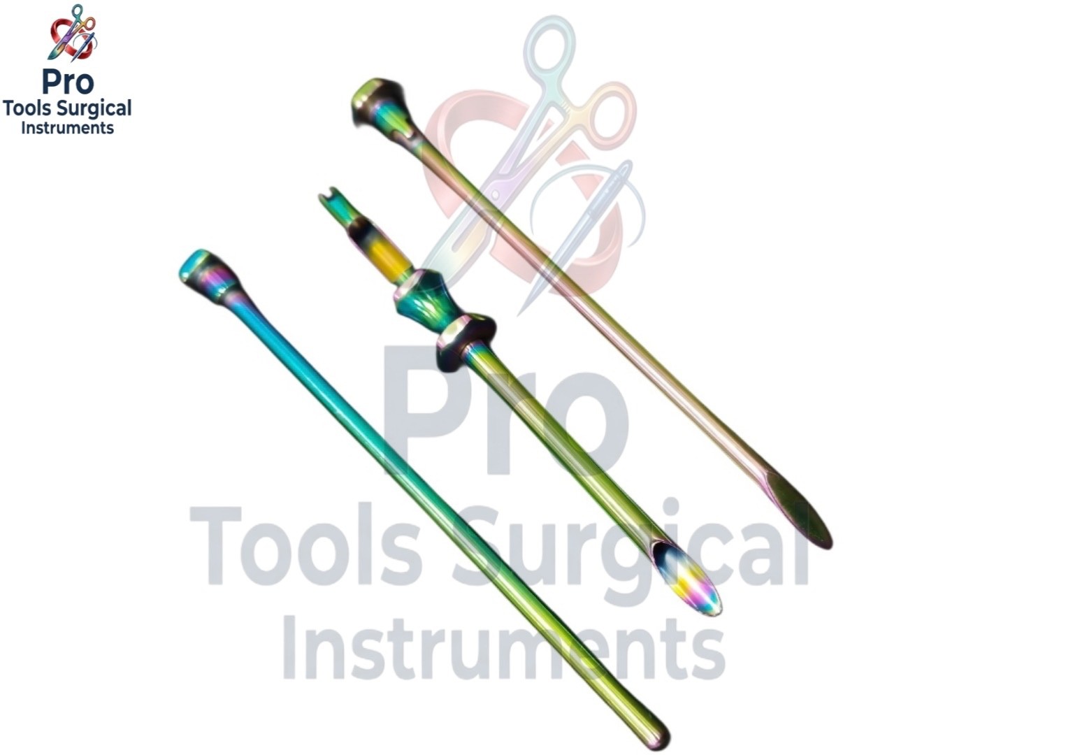 HRT Trocar 4.5mm Cannula & Obturator Set – 3-Piece Reusable Stainless Steel Horm