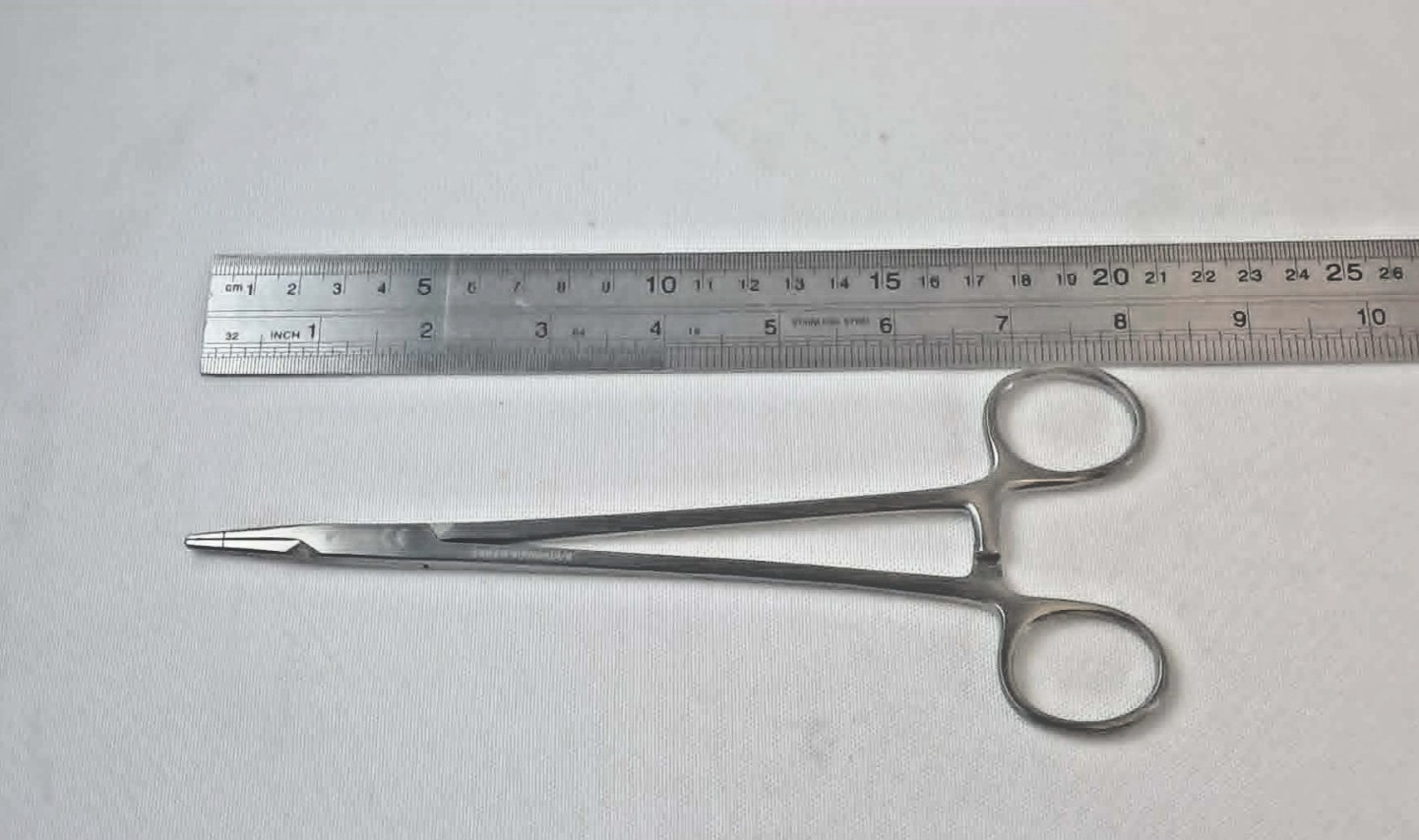 THD 26820 Surgical Needle Holder Serrated Tips 8″ Length