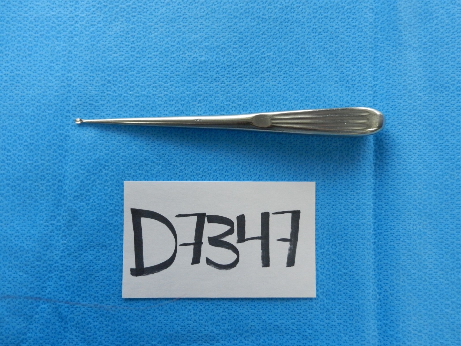 D7347 Aesculap Surgical Bruns Straight Curette Size 00 MD483R