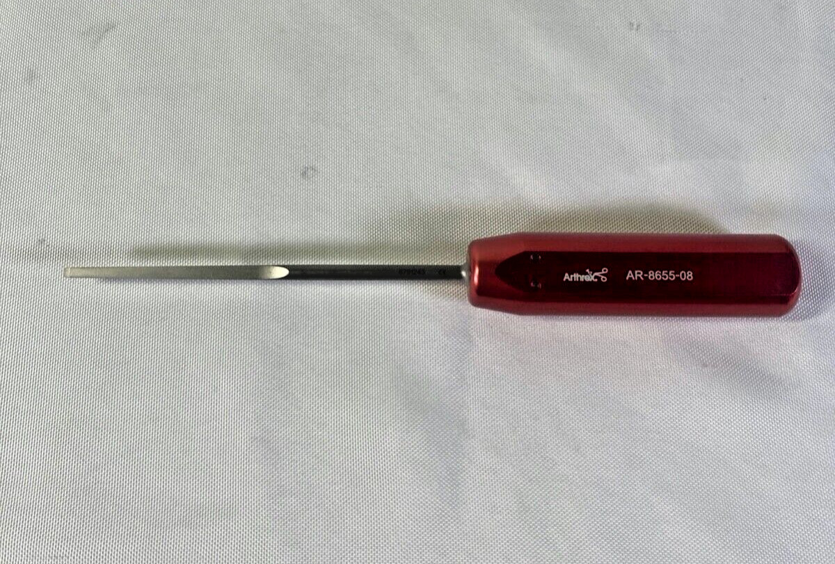 Arthrex AR-8655-08 3mm Straight Osteotome Ankle Arthroscopy Orthopedics
