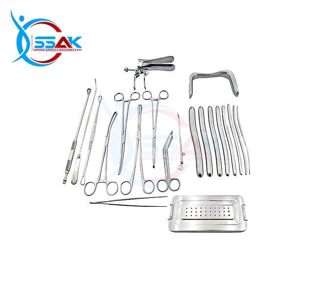 Dilation and Curettage Instruments Set 21 Pcs Gynecology Instruments Set