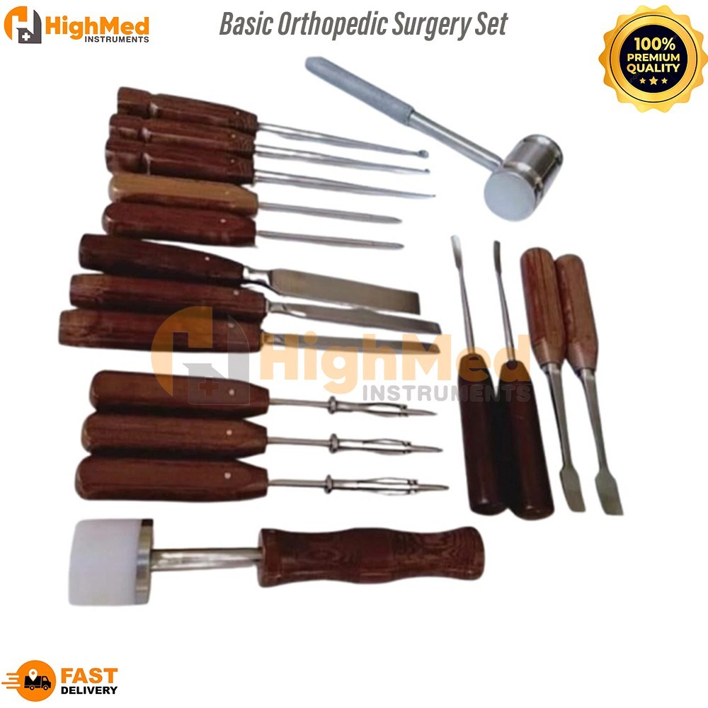 Basic Orthopedic Surgery Set of 17 Pcs Surgical Set Orthopedic instruments