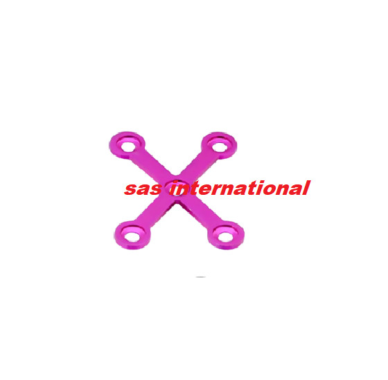 X Plate Cranio maxillofacial pack of 5 pcs Orthopedic instruments