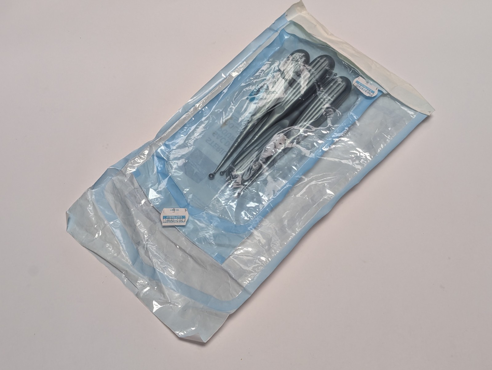 4 pcs. AESCULAP FK611R FK612R FK613R FK614R Bruns Curette (USED).