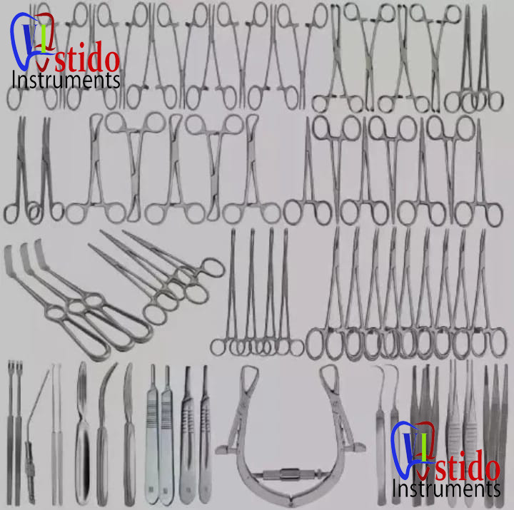 Thyroidectomy Set of 73 Pcs Thyroidectomy Surgery Set ENT Instruments