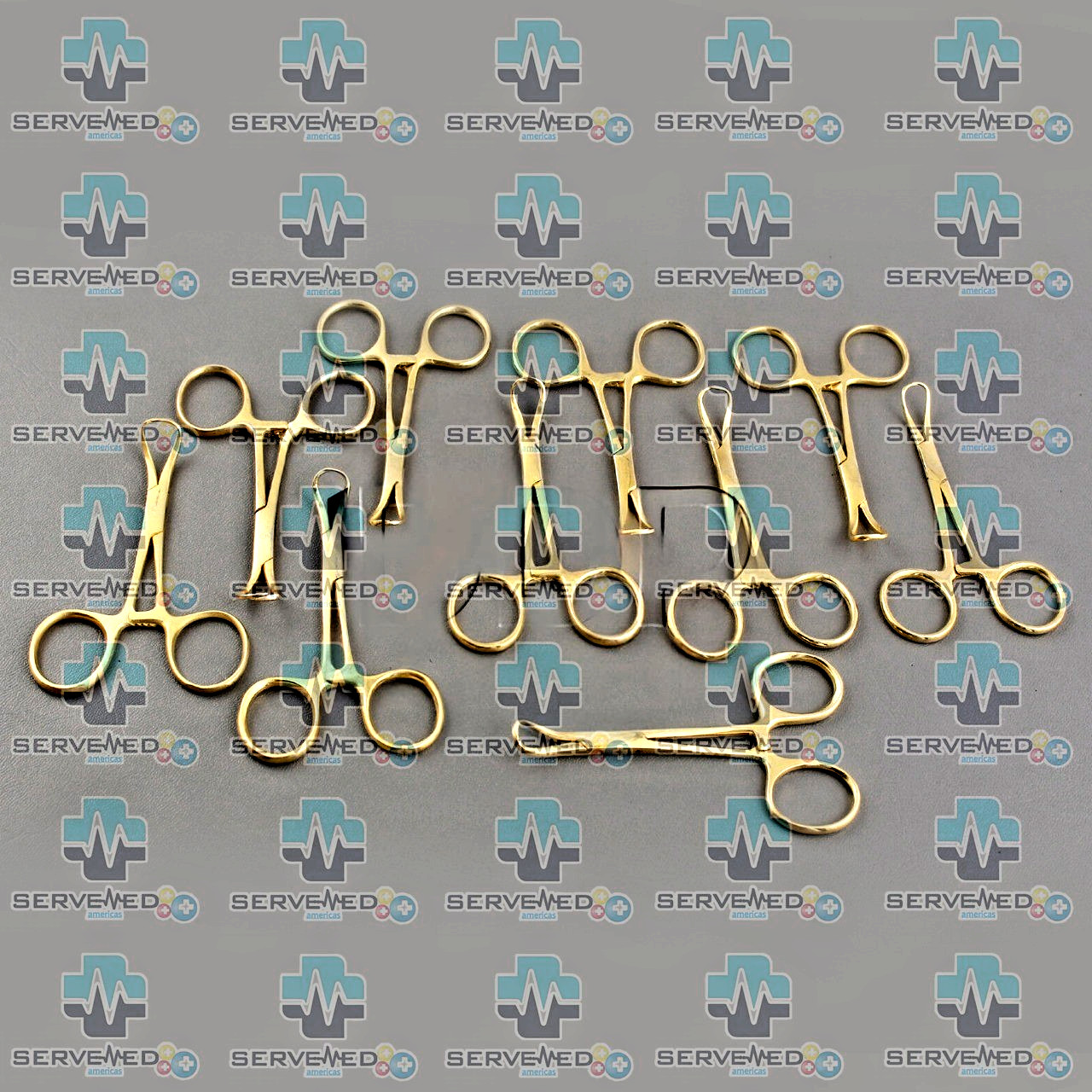 10 Pcs Backhaus Towel Clamp 5.25″ Surgical Veterinary Instruments German Grade