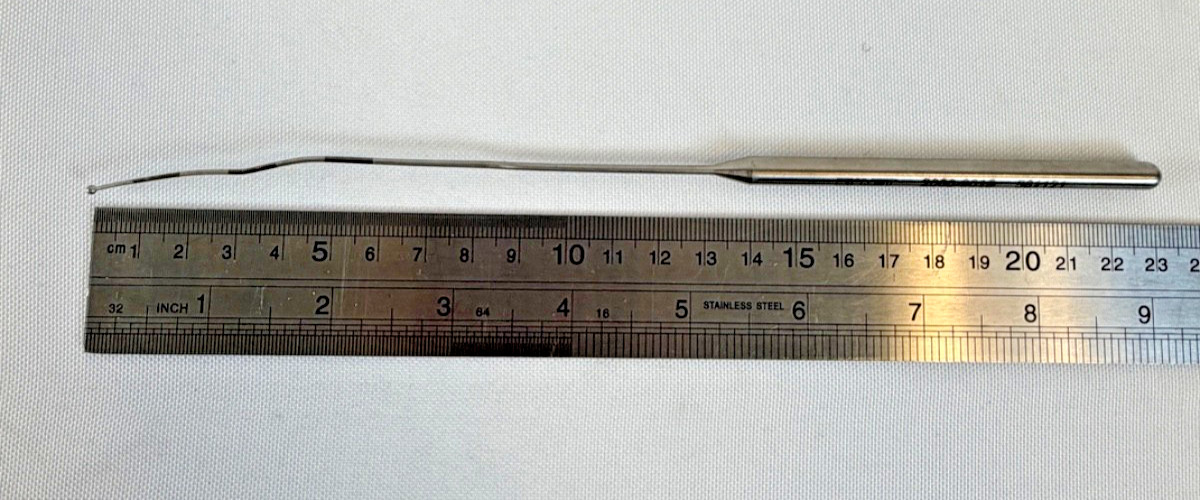 Zimmer Biomet 2000-9015 Flexible Sounding Pedicle Probe 2mm Head Neuro Spine