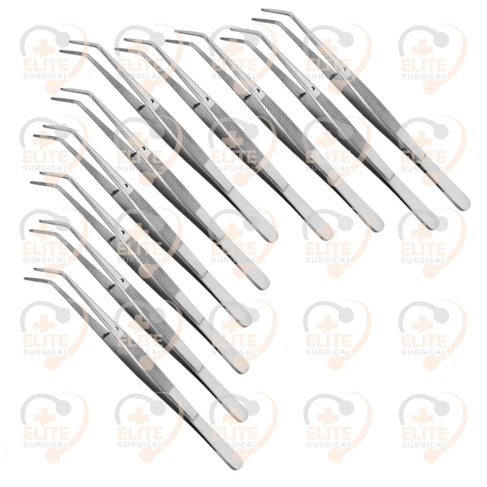 10 Pcs Premium grade LONDON College/Cotton Dressing Pliers 6″ Dental Instruments