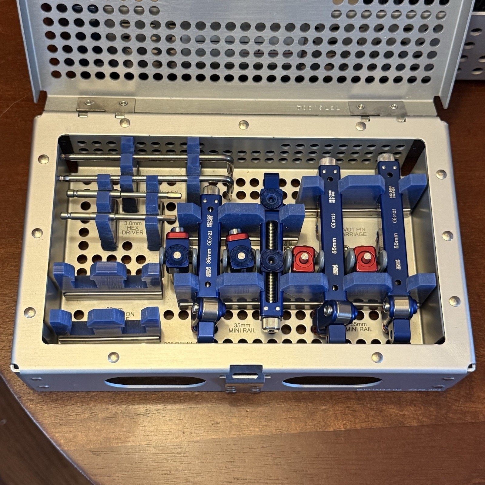 SBI Mini Rail 601-0045 External Fixator For Foot And Ankle Surgery Complete Set