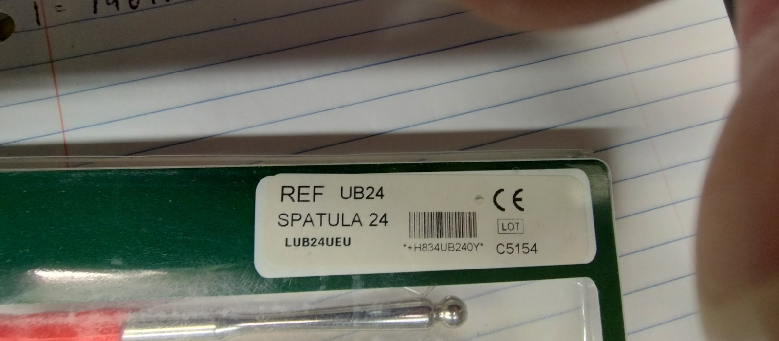 NEW Miltex #UB24 Premium Dental Spatula 24 Single End 6″ Stainless Surgical