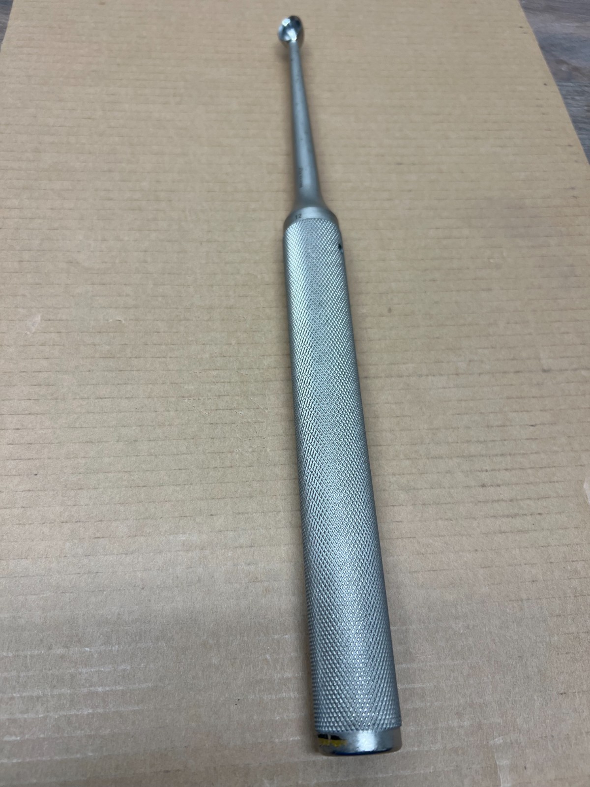 Life Instruments Bone Curette 11-1145, #12 Stainless Steel, 14″ overall length