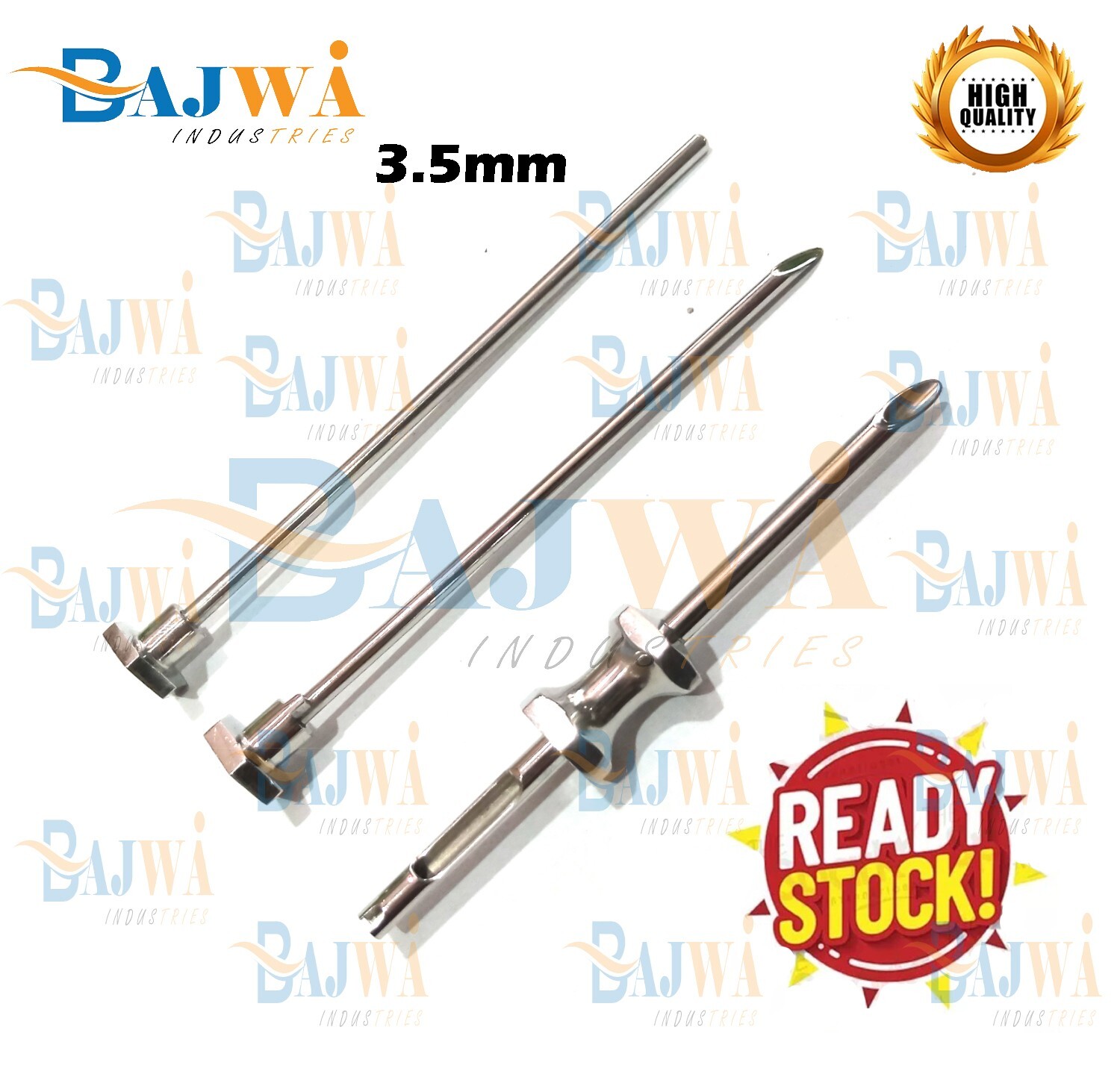 Set of 5 HRT trocar 3.5mm Hormone Replacement Pellet Insertion Kit High Quality