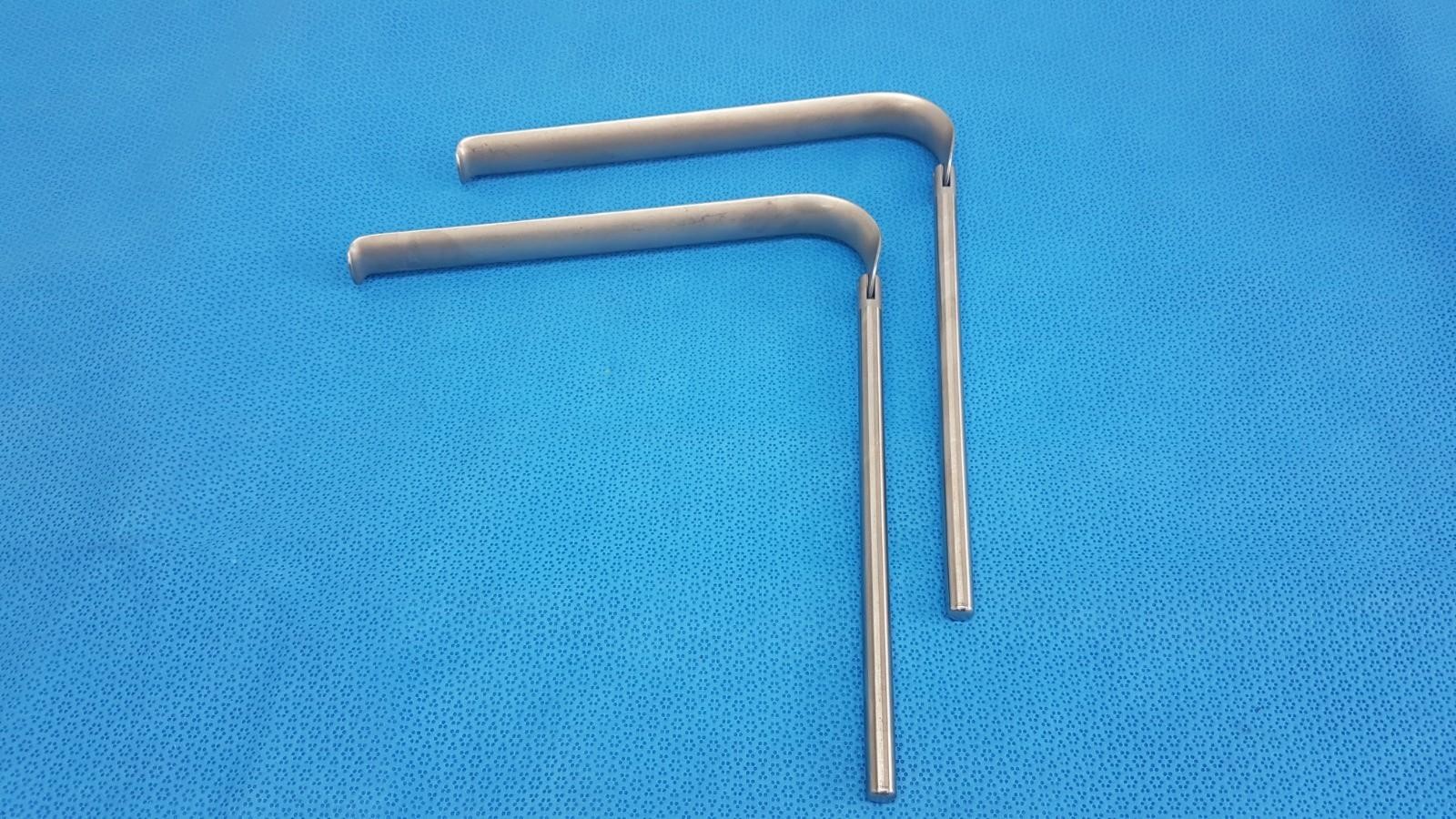 Omni-Tract Integra 4929 Radiolucent Aluminum Renal Vein Retractor Blade 1″x8″