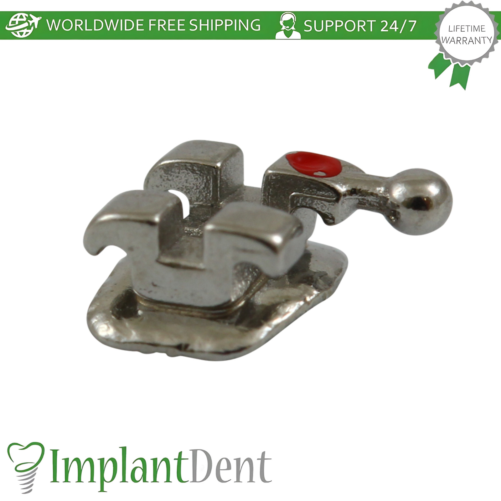 MBT Dental System Mini Metal Brackets 0rthodontic Kit Crowded Teeth Correction