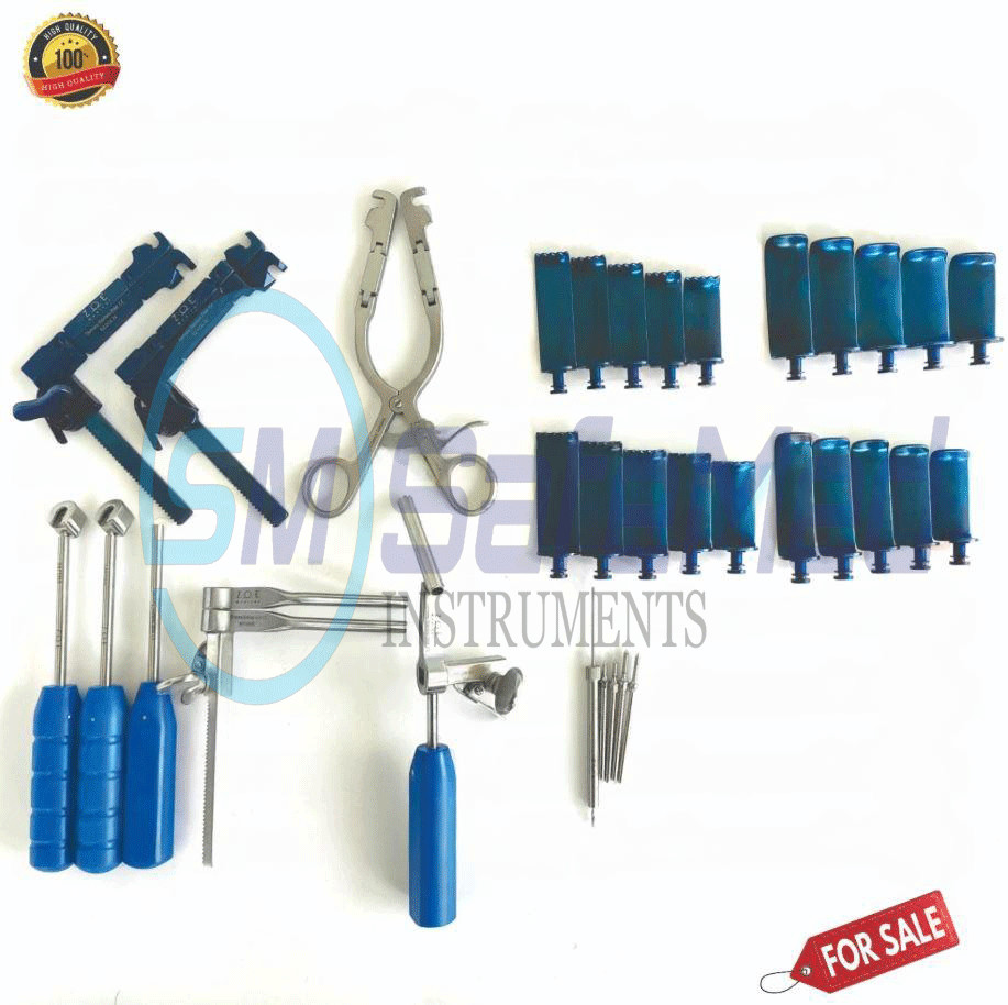 Caspar Cervical Distractor Set of 33 Pcs Neuro Surgery Orthopedic Instruments