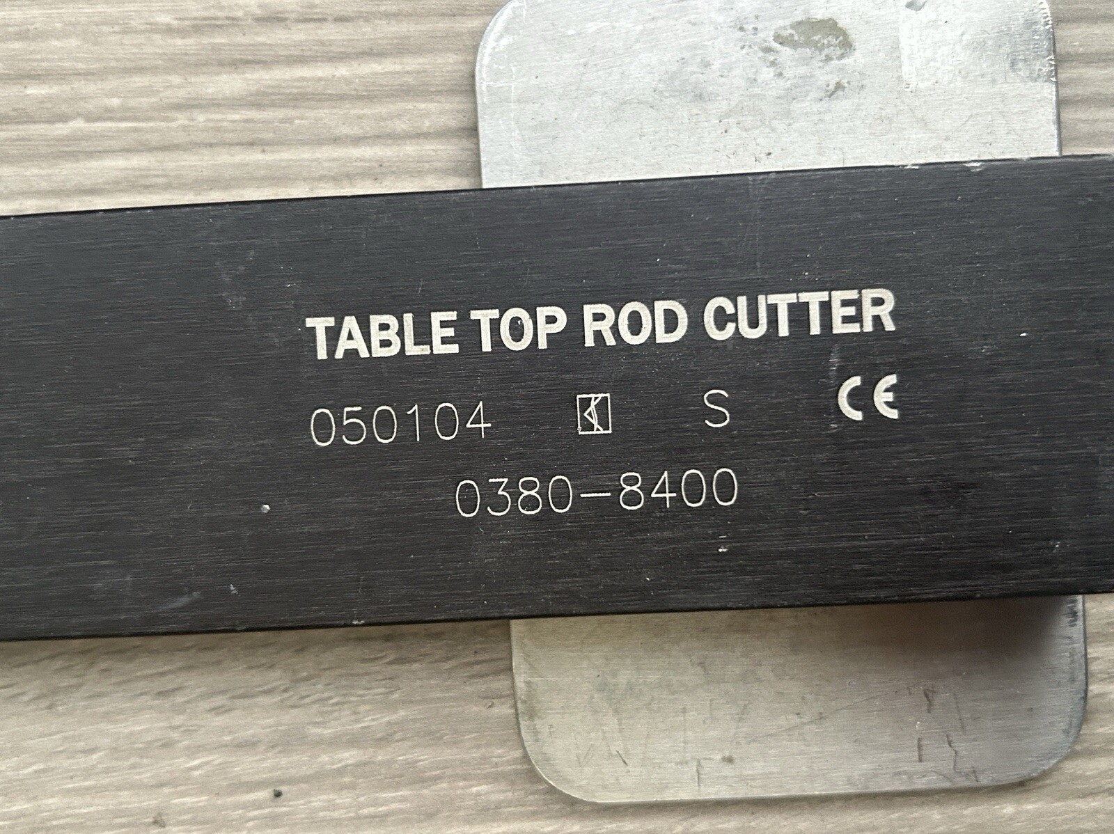 Table Top Rod Cutter Spine Instruments Parts Only