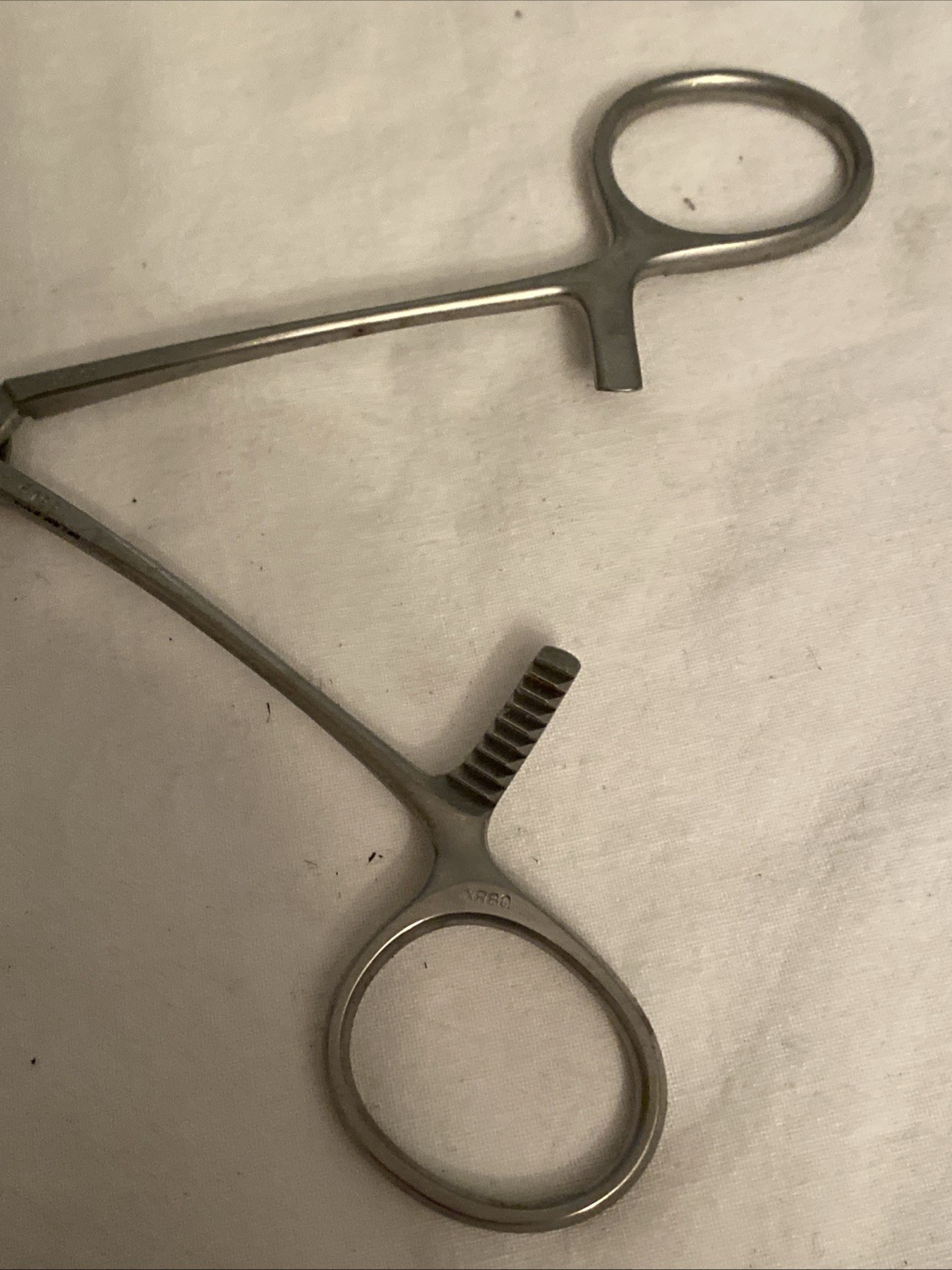 V Mueller CH7251 CH6199 Clamp Ring Handle Ratchet Lock Medical Surgical