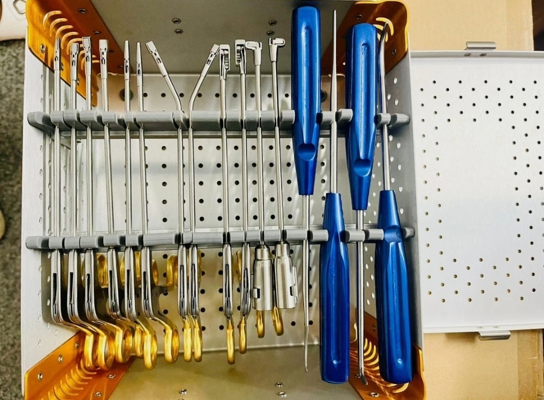 Arthroscopy Forceps Set knee surgery set with sterilization Box