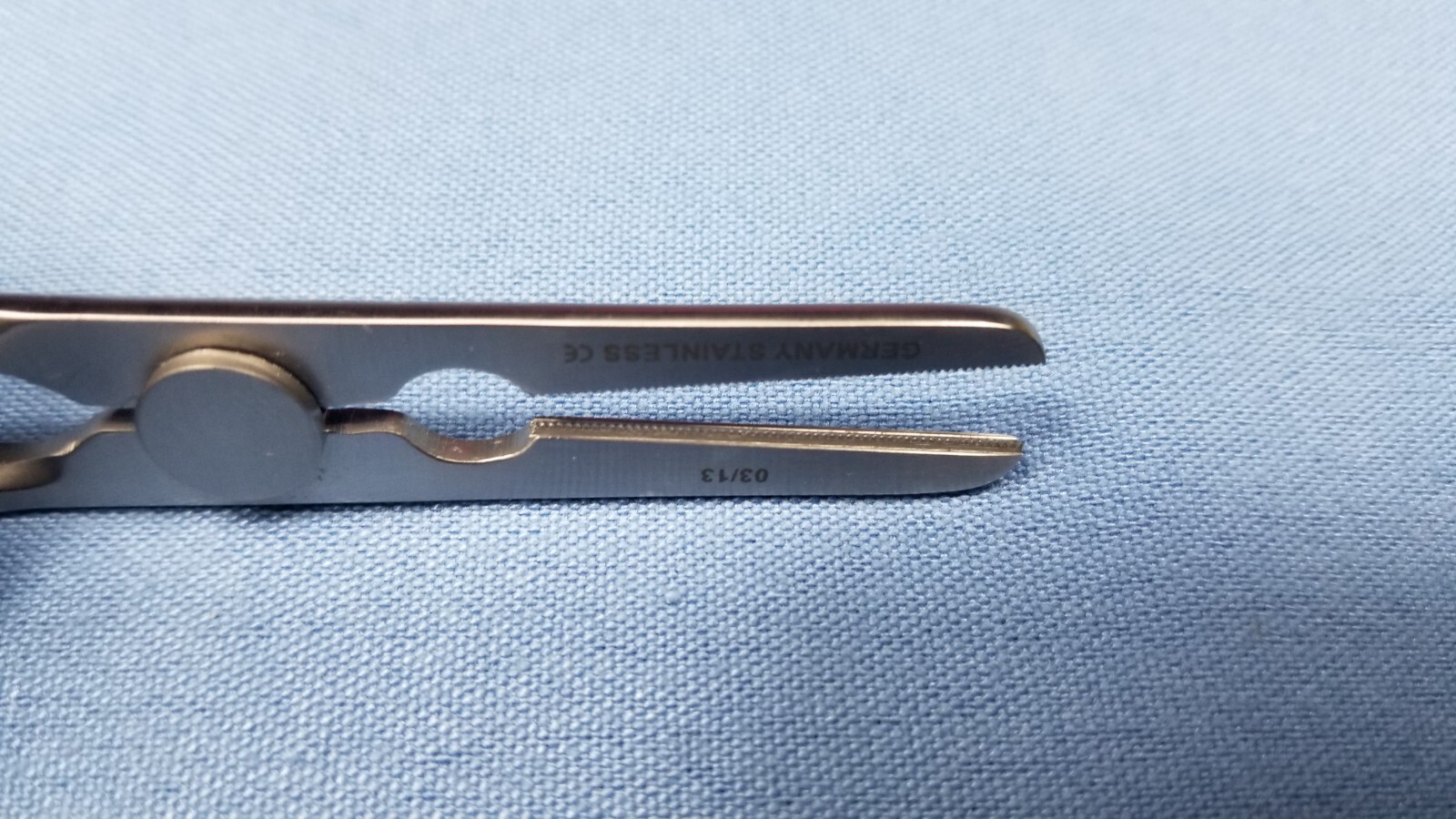 German Stainless Steel Glover Bulldog Clamp 377199