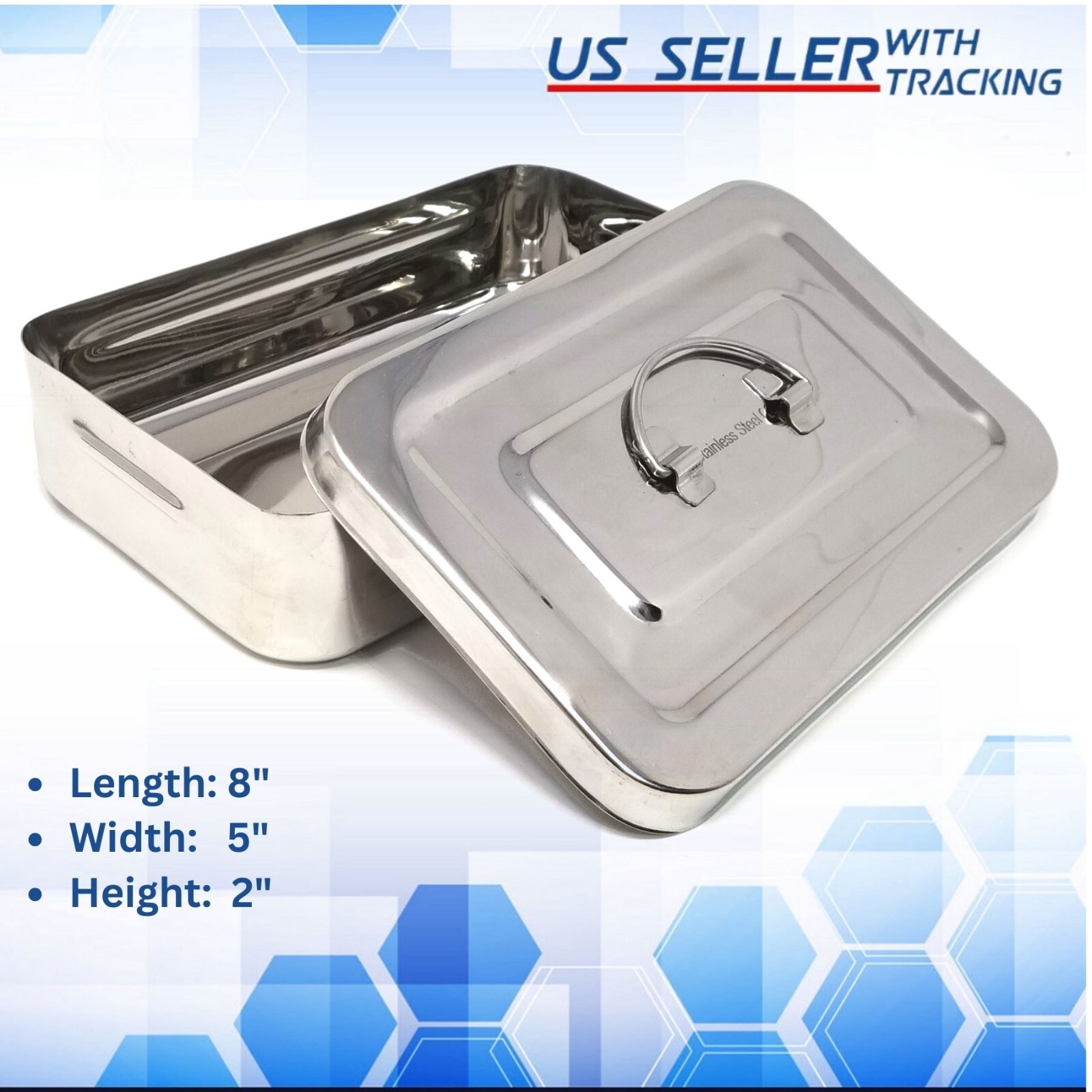Dental Surgical Instruments Empty Sterilization Box for Surgical Implant Tools