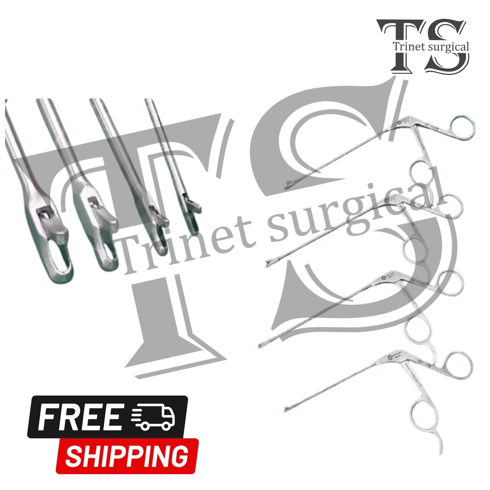 Arthroscopy Instruments Punch Forceps Orthopedics Instruments set of 4 Pcs