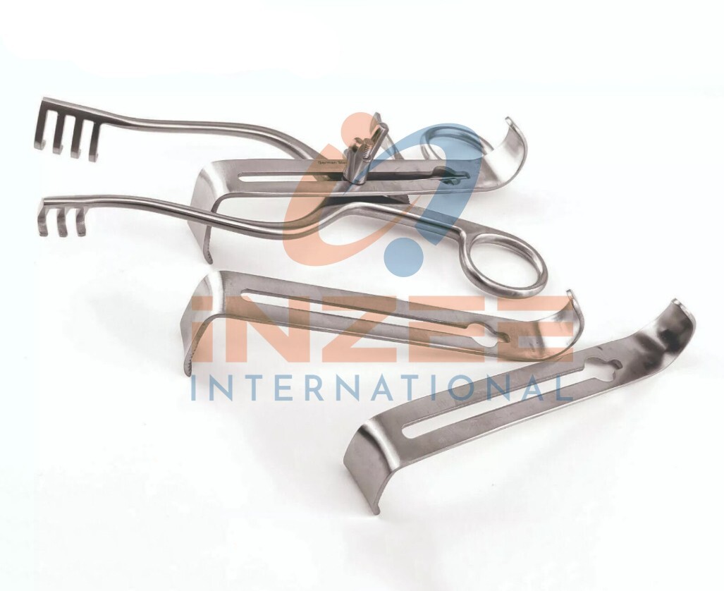 Henley Self Retaining Retractor With Includ 3 Center Blades Surgical Instruments