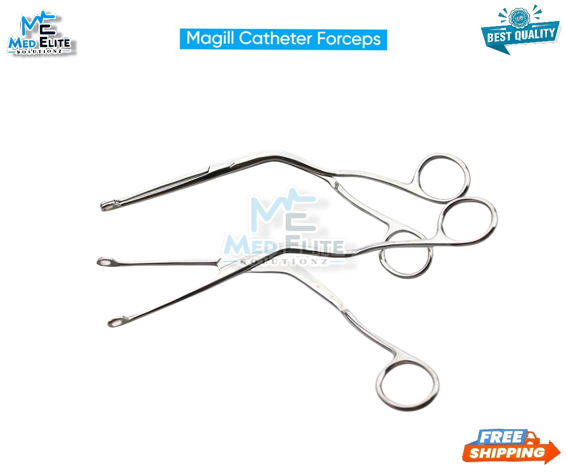 New Premium Magill Catheter Forceps 8″ Reuseable Orthopedic Surgical Instruments