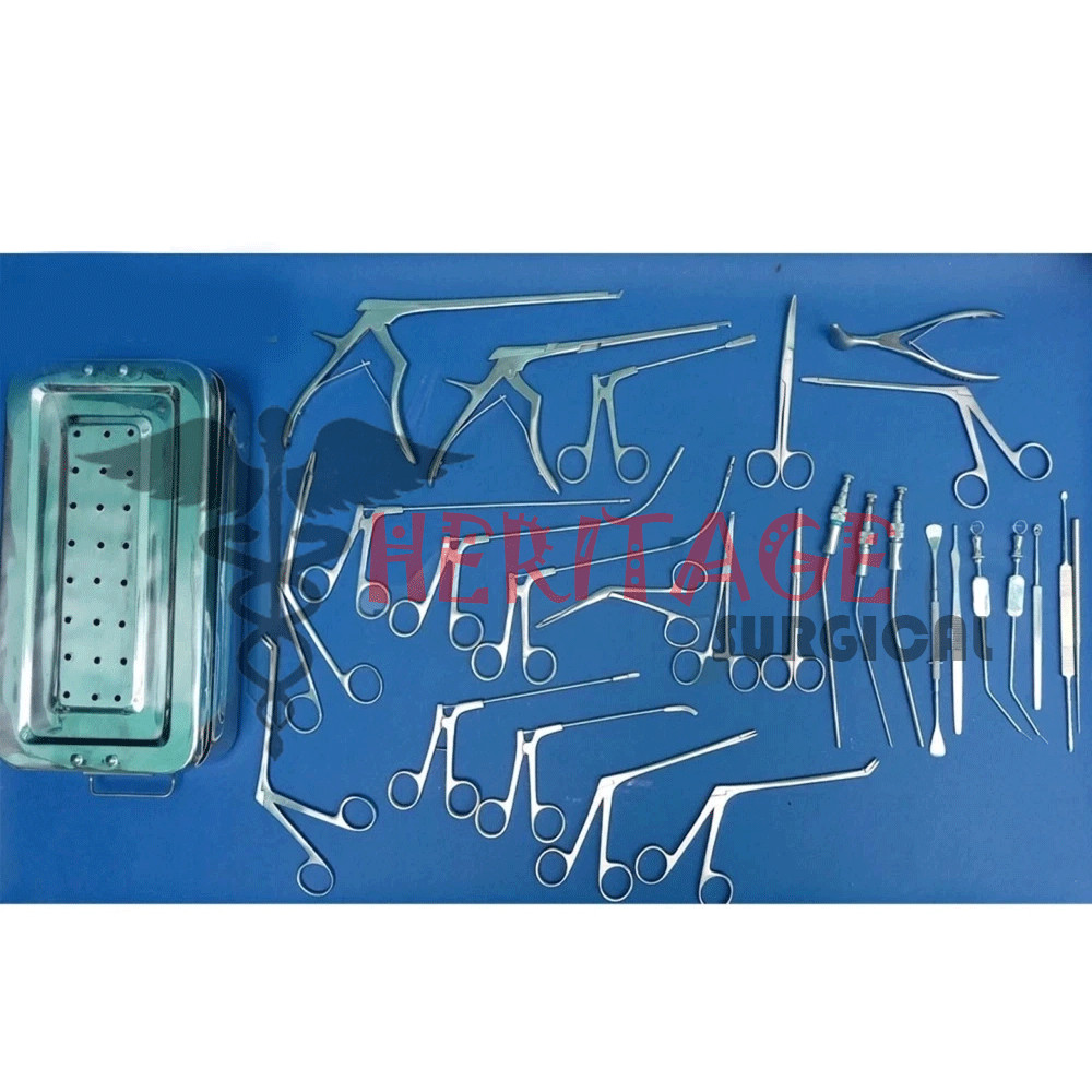 Fess Instruments Set Endoscopic Sinus Surgery ENT Instrument Set German A+Steel