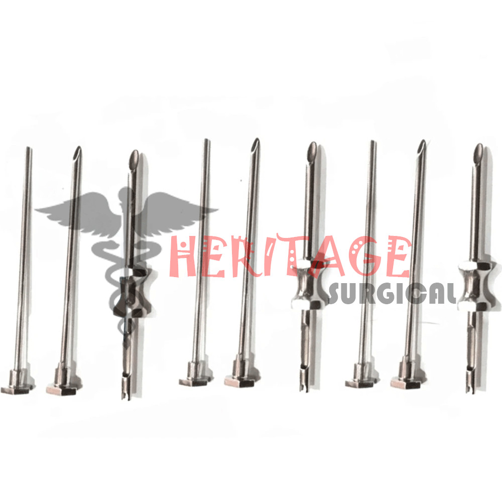 3 sets HRT Trocar 3.5mm Hormone Replacement Pellet Insertion Trocars