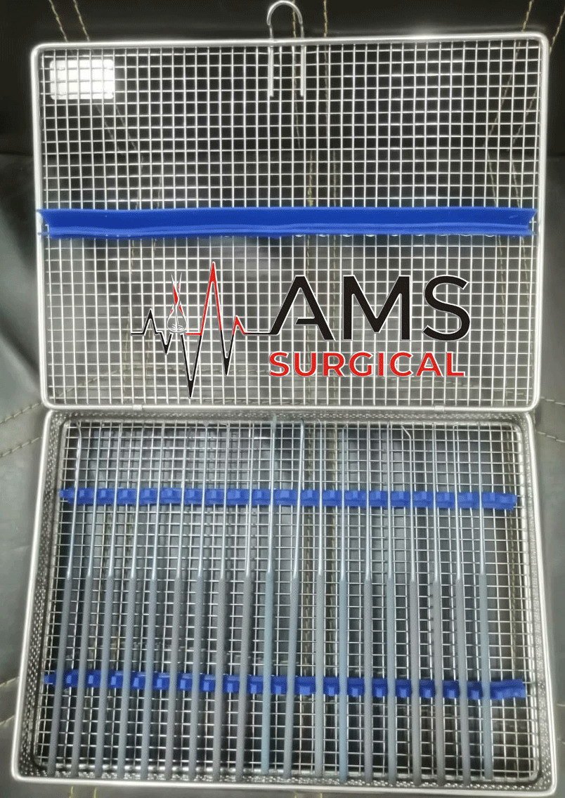 Rhoton Micro Dissector Expanded 20 PCs Set Titanium With Mash Try