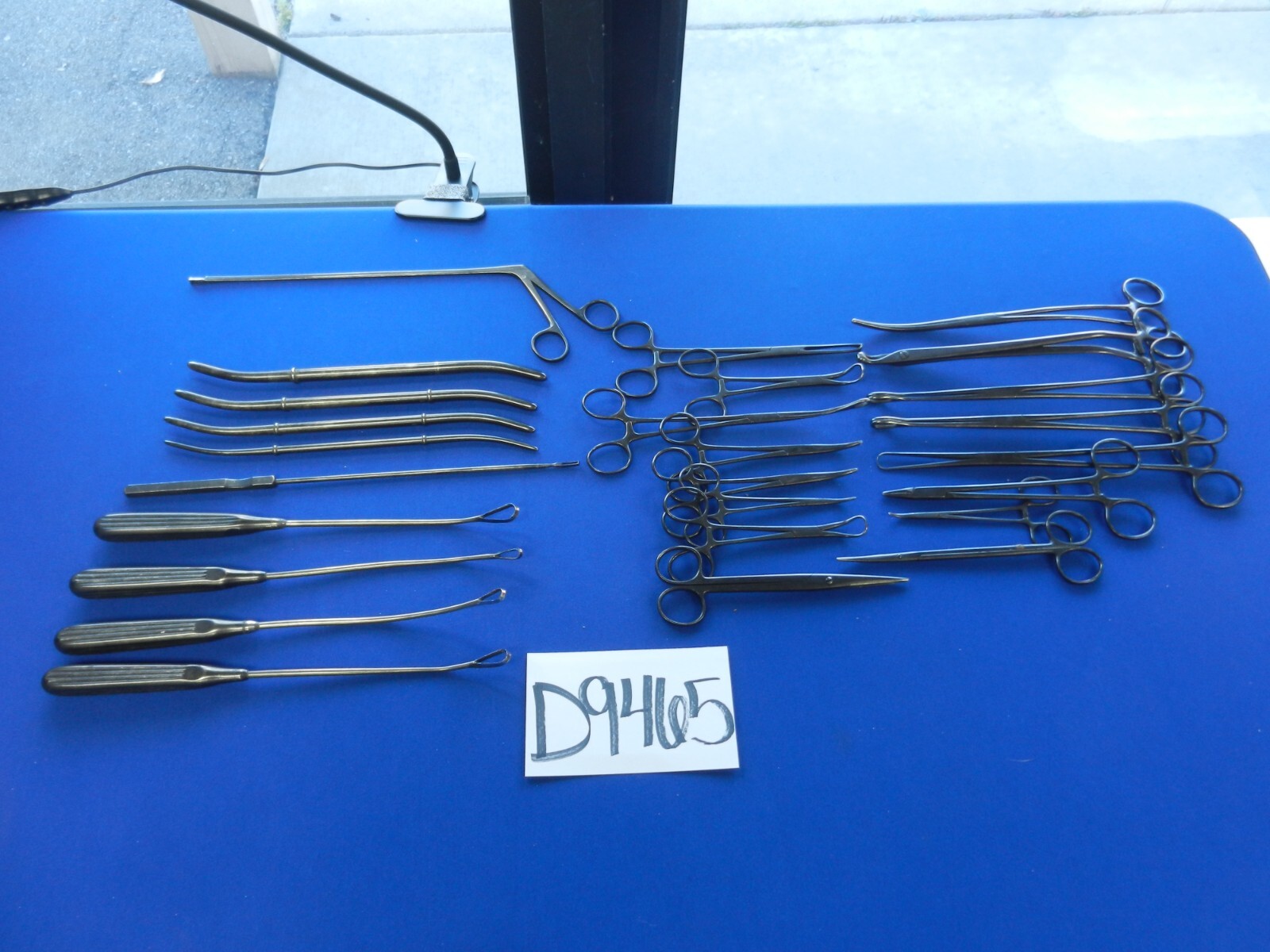 D9465 Black Anodized OB/GYN Instruments Set