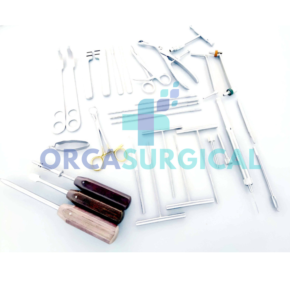 Small Fragment Instruments Set Orthopedic Set of 30 Pcs Surgical Instruments