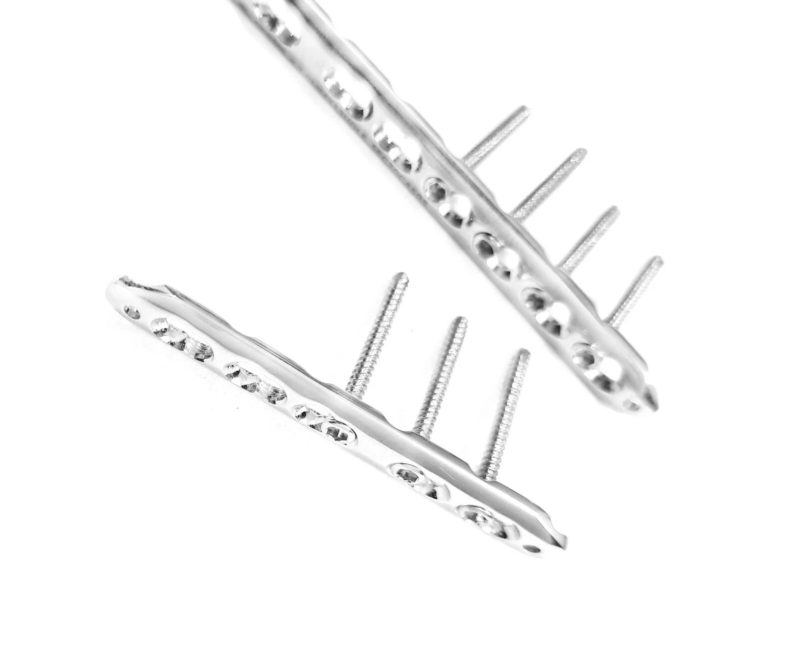 2.0mm LCP Plates Lot of 8 pcs & LCP Screws (50 pcs) Veterinary Instruments