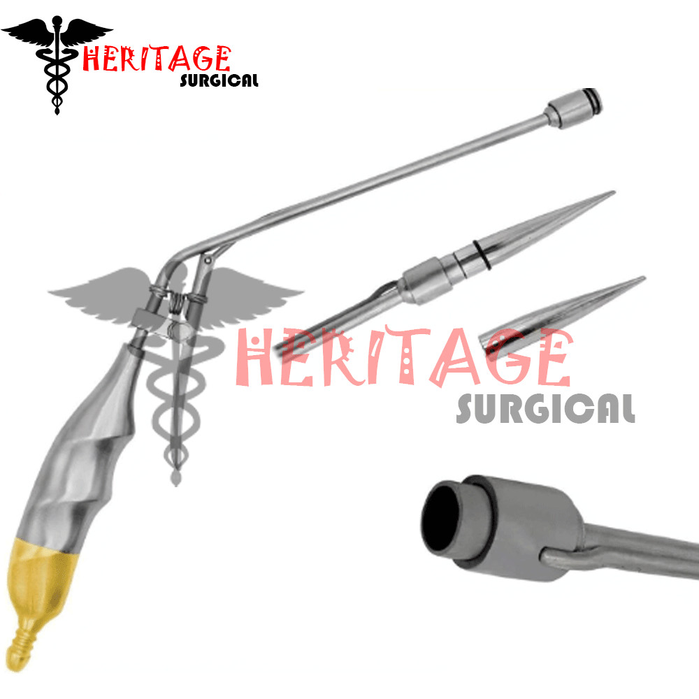 Hemorrhoid Suction Ligator Rectal Straight Angle Surgical Instruments German