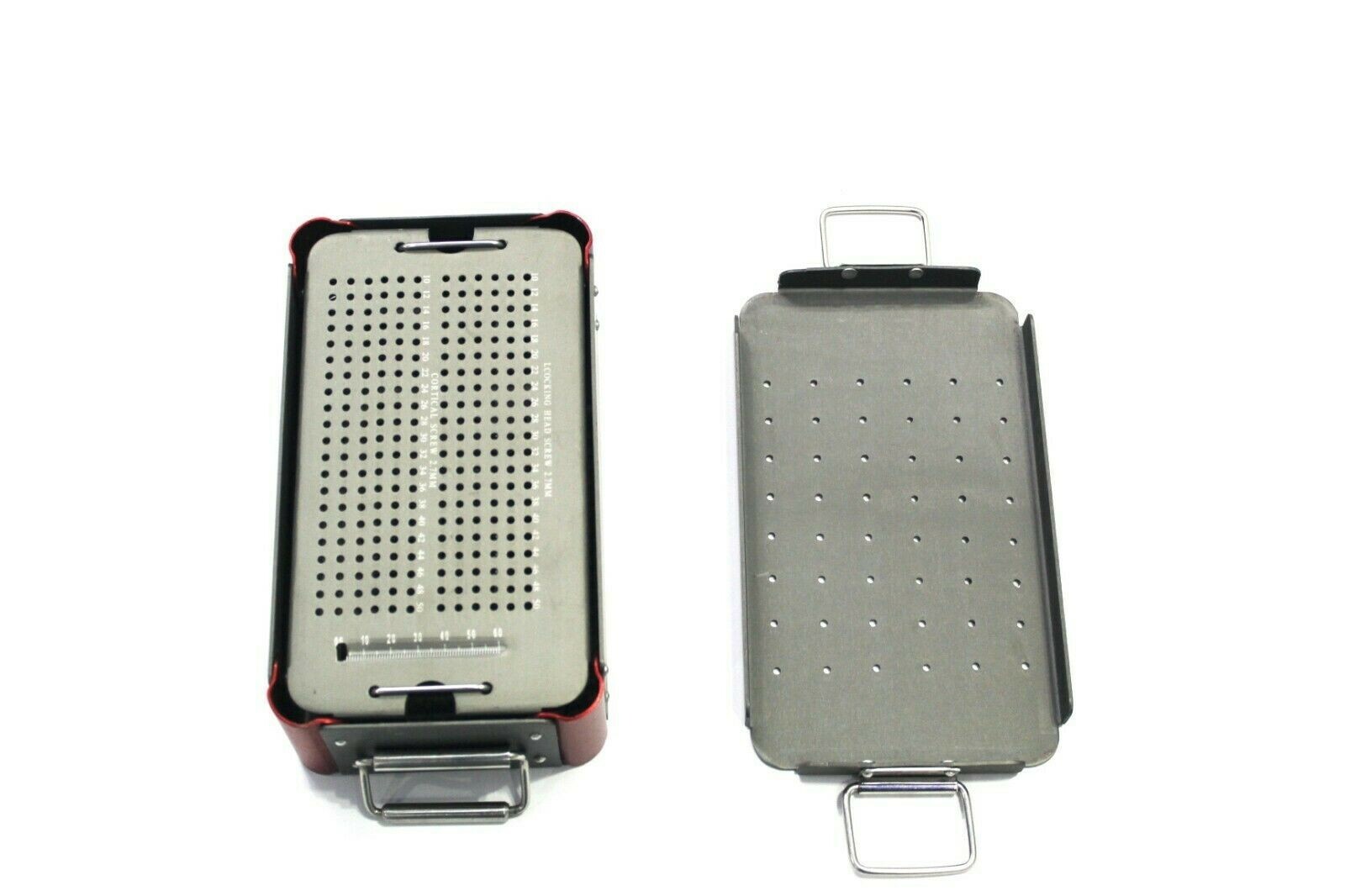 Empty Case Box For 2.7 mm Cortical Screw Orthopedic Surgical Instrument