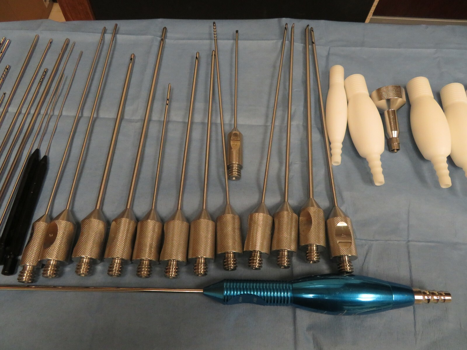 lot surgical instruments used, different brands, good quality , intact function 