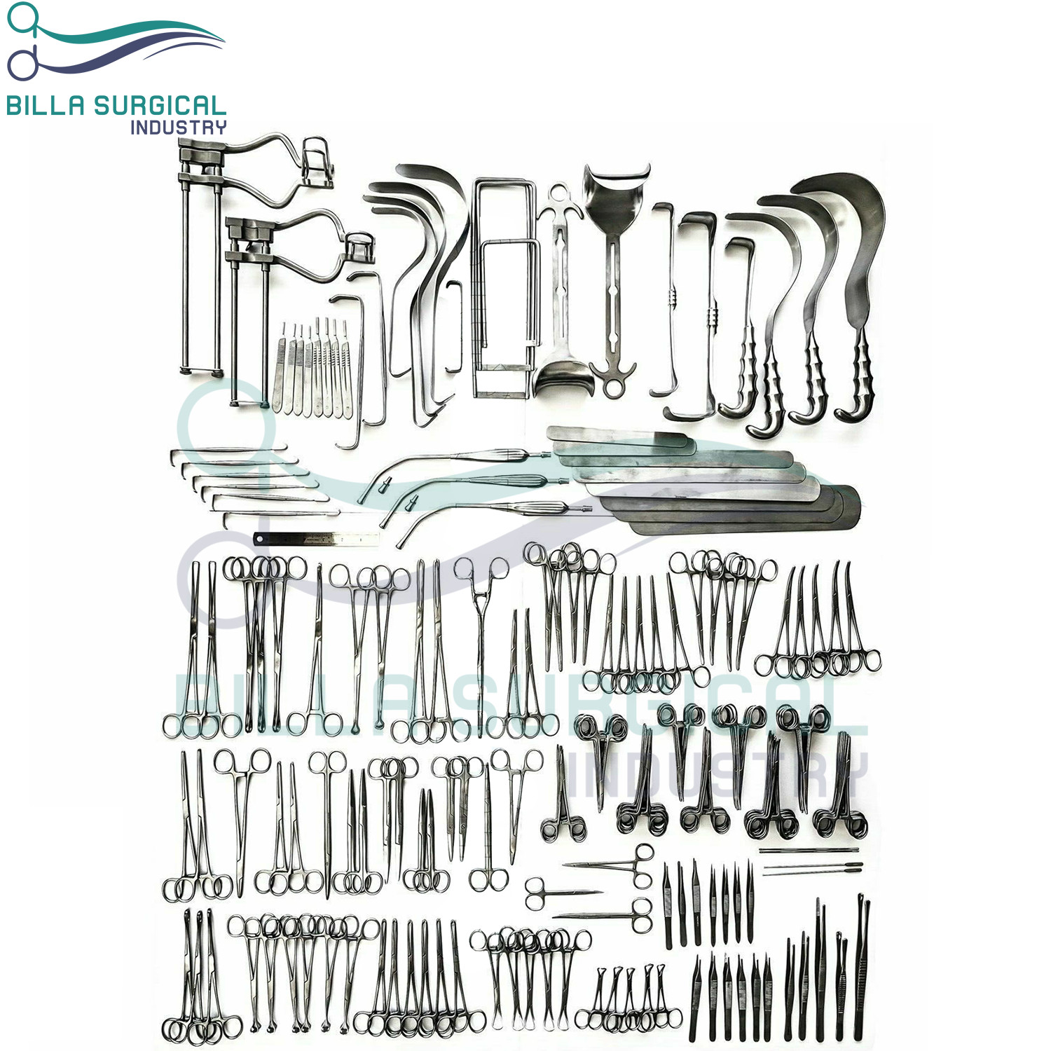 197 Pcs Laparotomy Set Surgical Instruments High Quality Instruments
