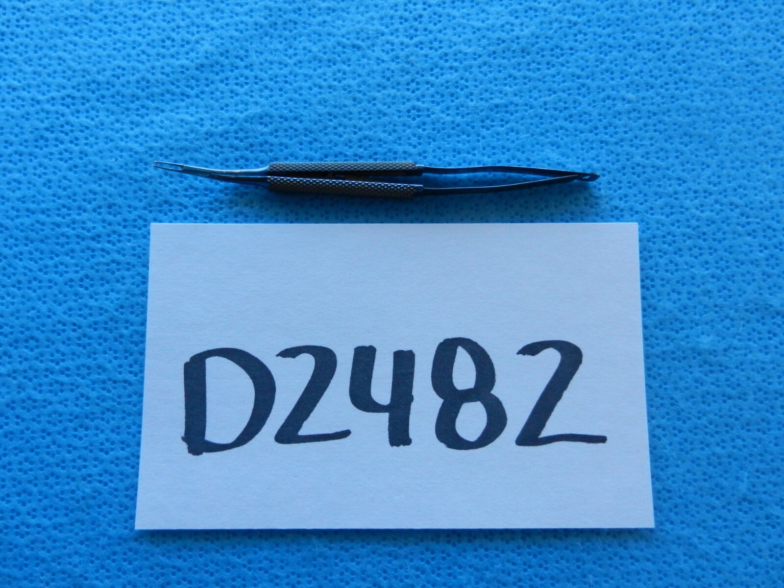 D2482 Rhein Surgical Titanium Ophthalmic Forceps 05-2339-R