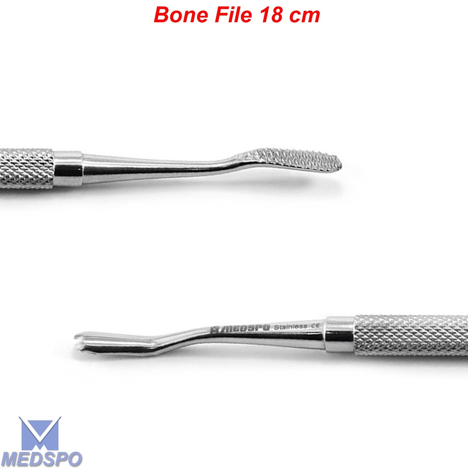 Orthopedic Bone File Miller Filler Straight Shaping Dental Surgical Instruments