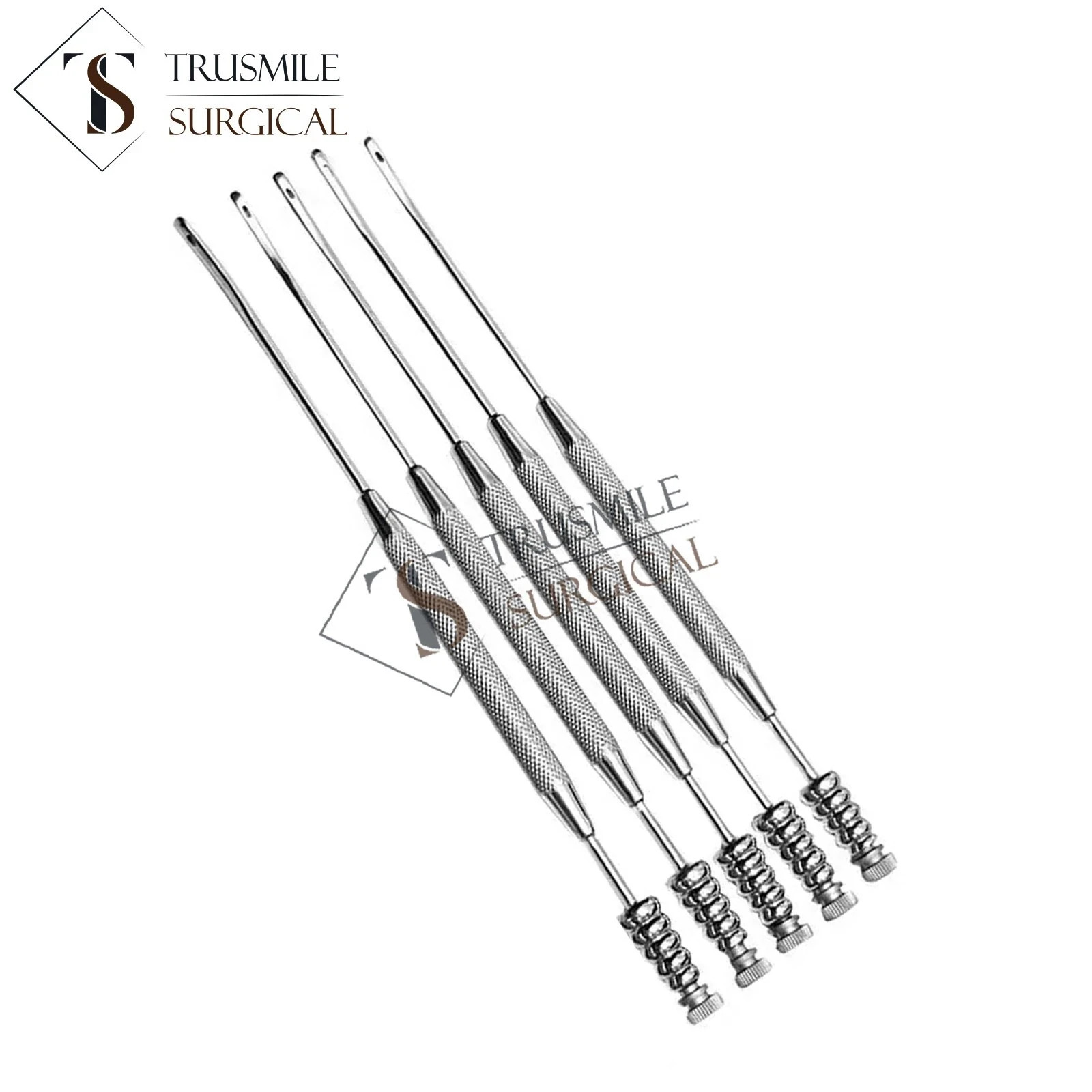 Gromed Freer Septum Periosteal Elevator with Suction 19cm (7½”) – Pack of 5Pcs