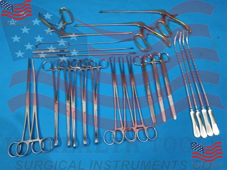 Huge Lot of OB/GYN Instruments Forceps Speculum Surgical Medical Gynecology