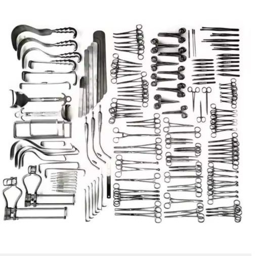197 pcs Laparotomy Surgery Set – Surgical Premium Quality Instruments