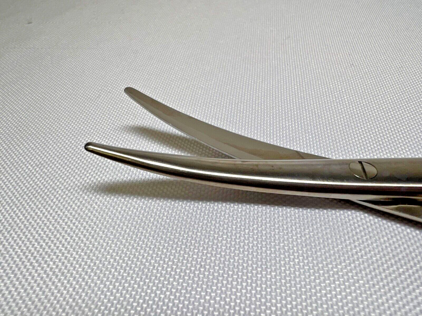 Jarit 101-222 Carb-Edge Curved 3.3mm Blunt Tip 6-3/4″ Length